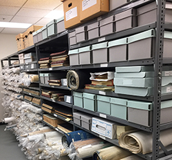 Shelves at Multnomah County Archives