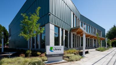 Exterior of the new Holgate Library