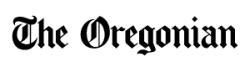 The Oregonian logo, with text reading The Oregonian.