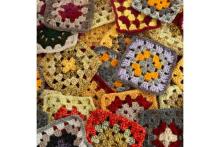 Picture of lots of granny squares