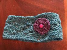Picture of a crocheted headband