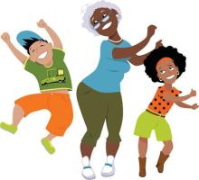Black Family Playtime
